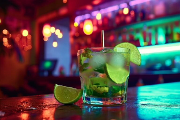 cocktail caipirinha