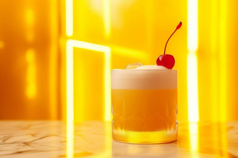 cocktail whiskey sour