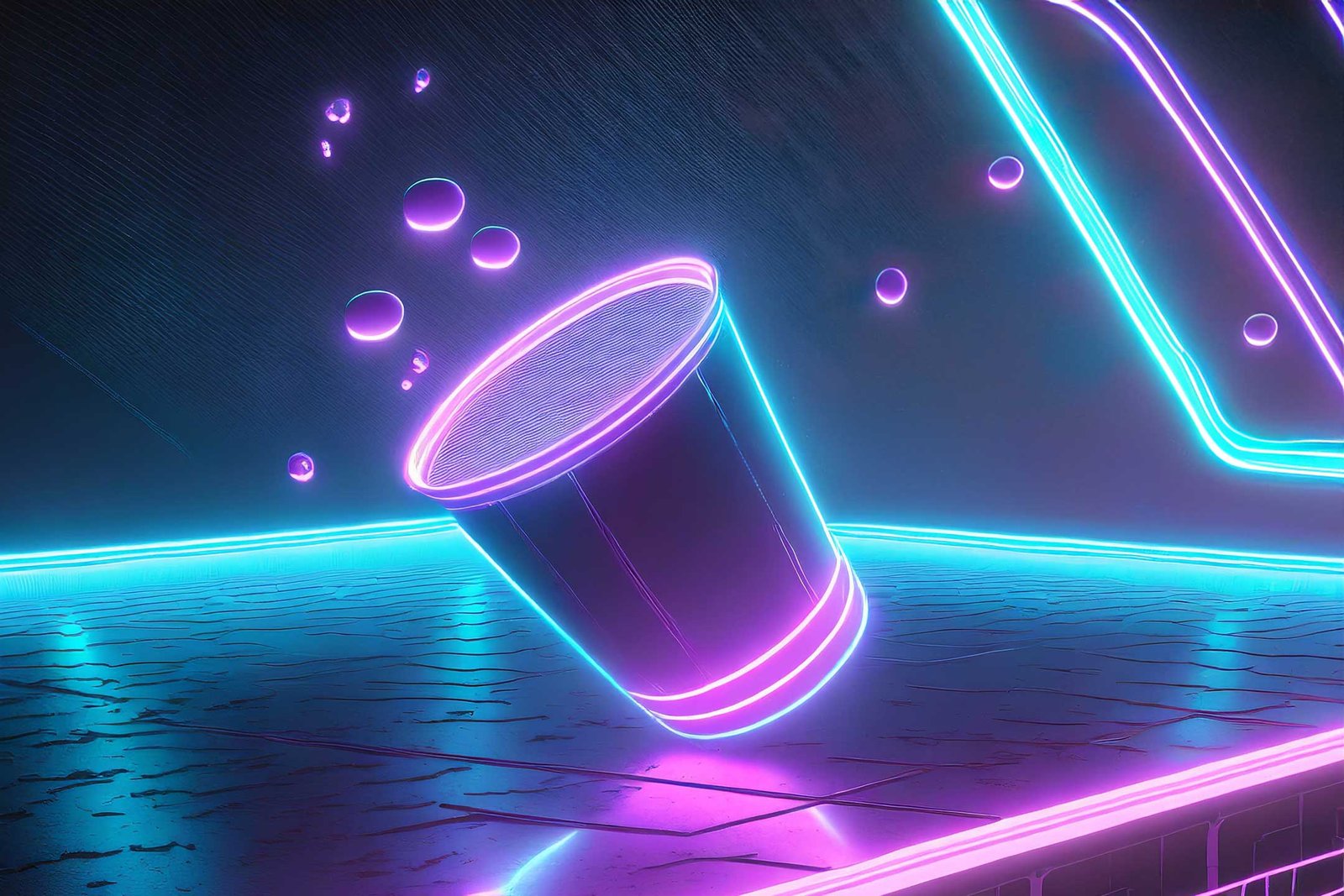 Gobelet avec liquide