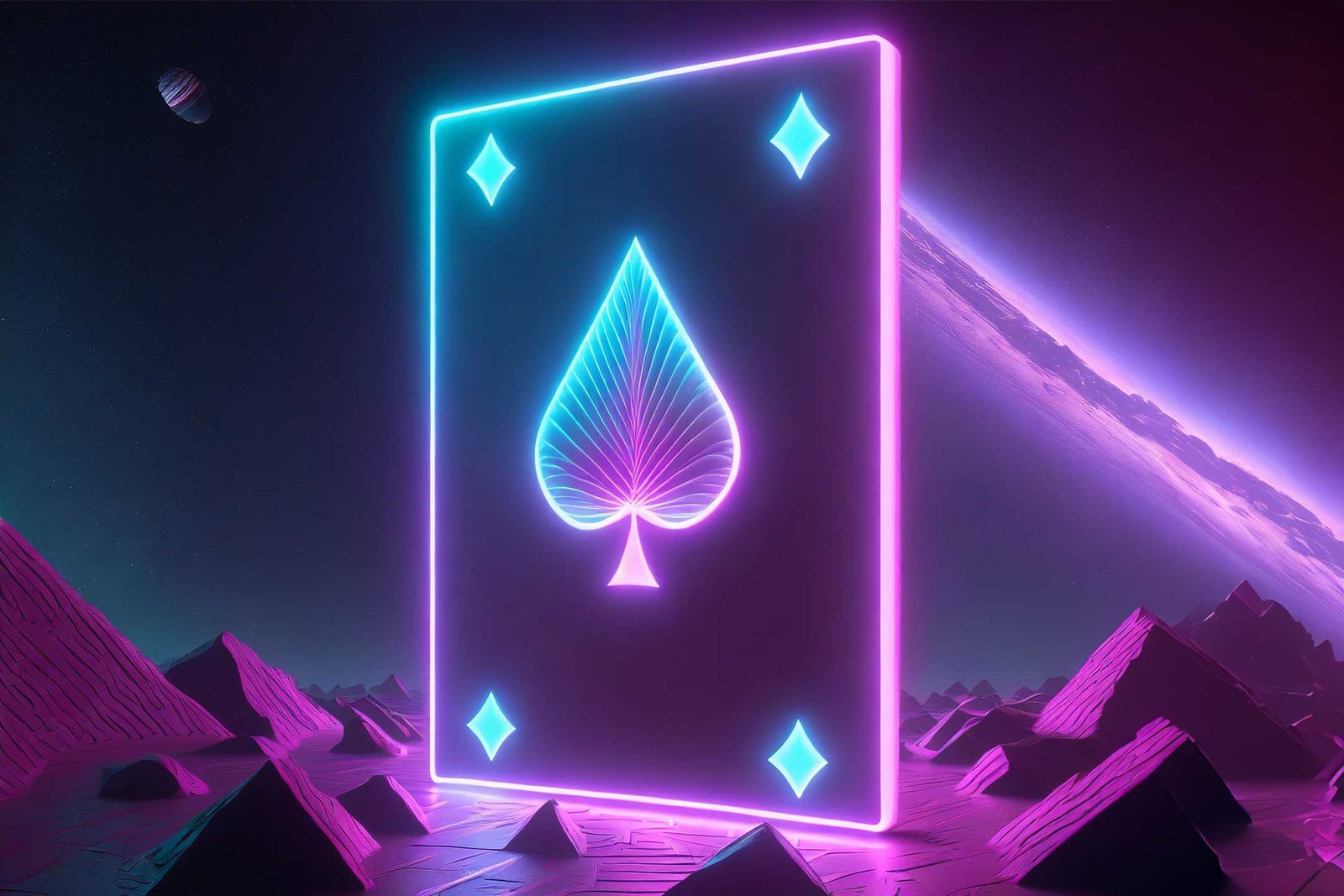 Carte de poker dans Galaxy