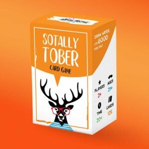 Sotally Tober - Jeu de cartes à boire totally sober Jeu de cartes pour adultes et adolescents